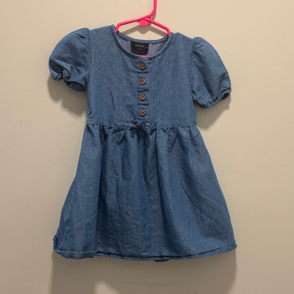 Blue Denim Kids Dress
